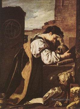 メランコリー 1620 バロック人物像 ドメニコ・フェッティ Oil Paintings